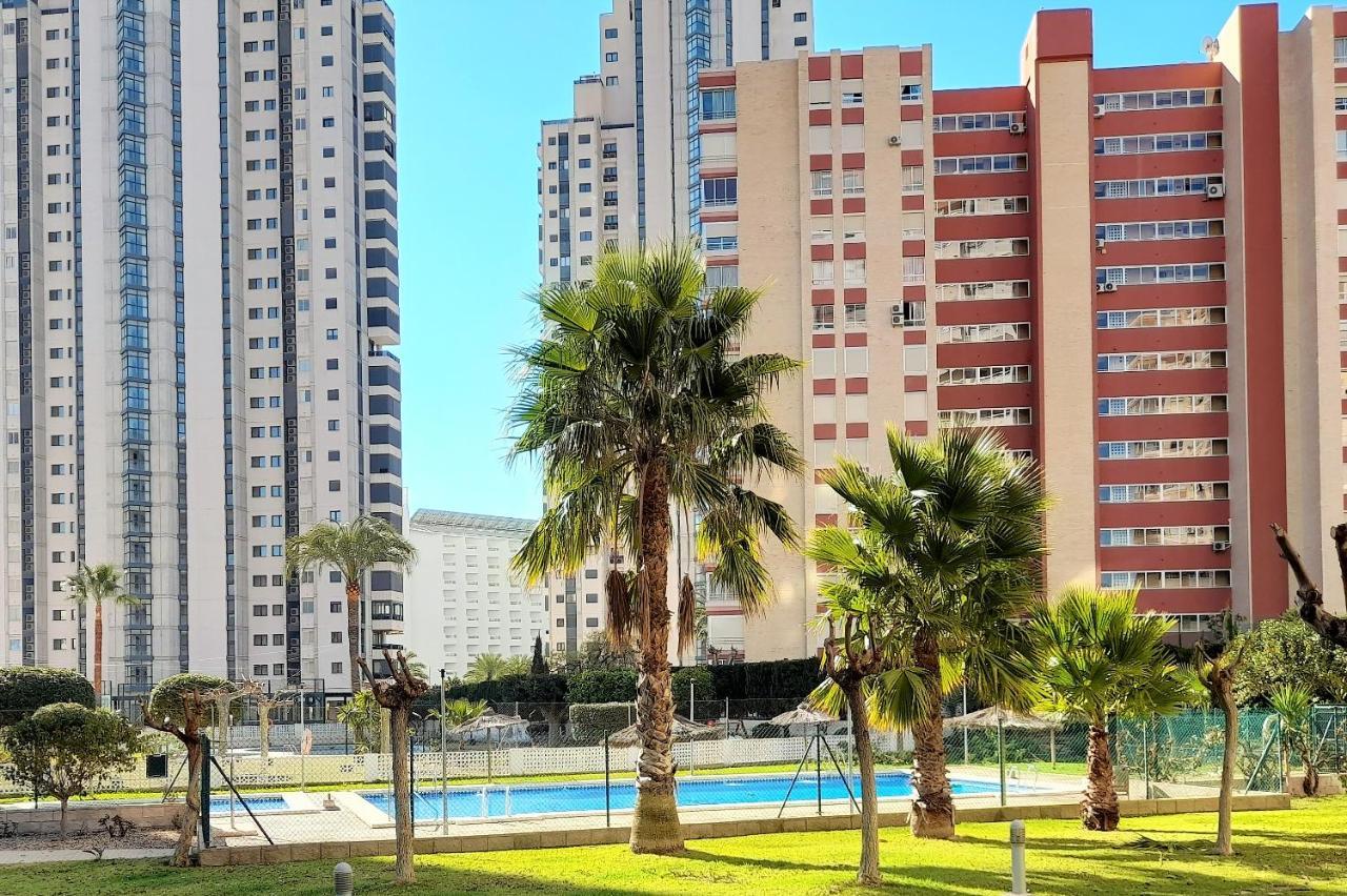 Parque Torre Sol Boutique Apartment 12 Floor , Free Parking, Wi-Fi, Pool, Benidorm Esterno foto