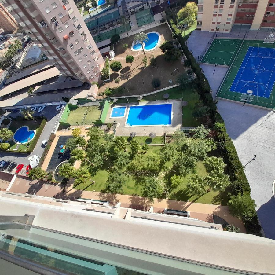 Parque Torre Sol Boutique Apartment 12 Floor , Free Parking, Wi-Fi, Pool, Benidorm Esterno foto