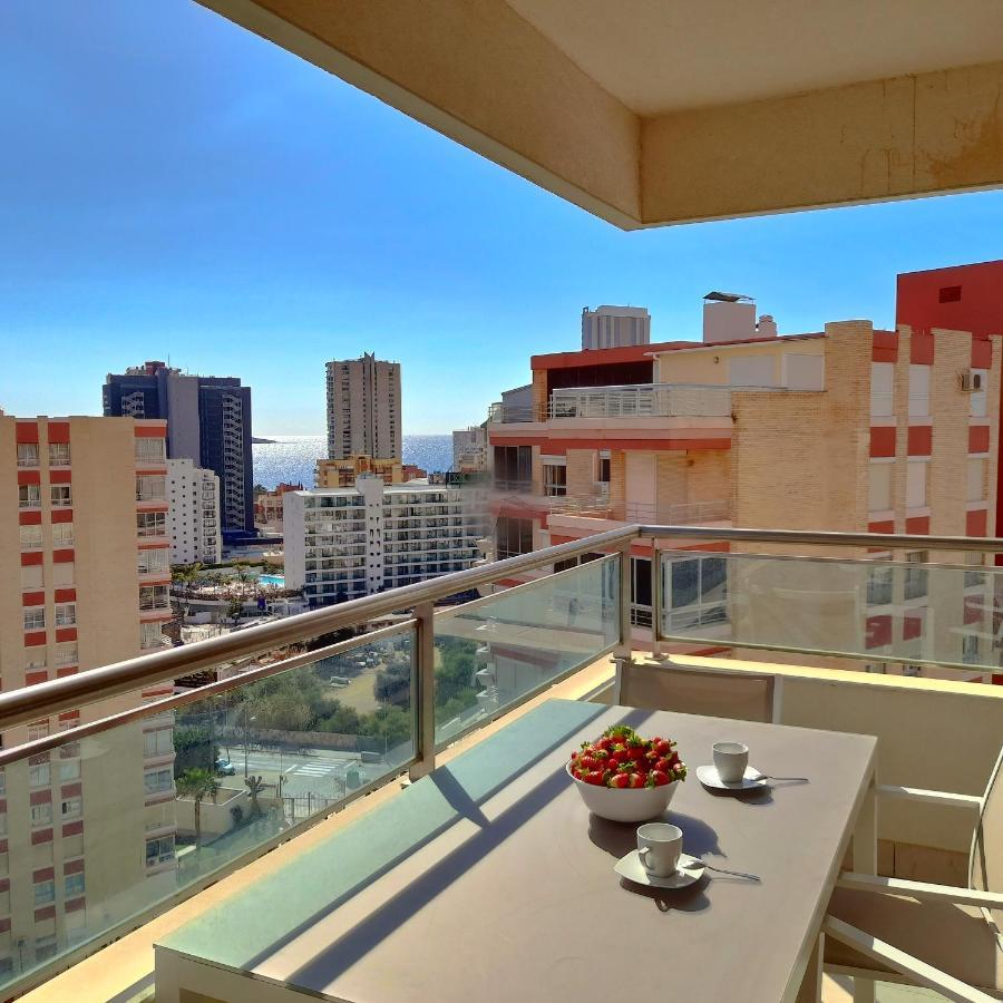 Parque Torre Sol Boutique Apartment 12 Floor , Free Parking, Wi-Fi, Pool, Benidorm Esterno foto
