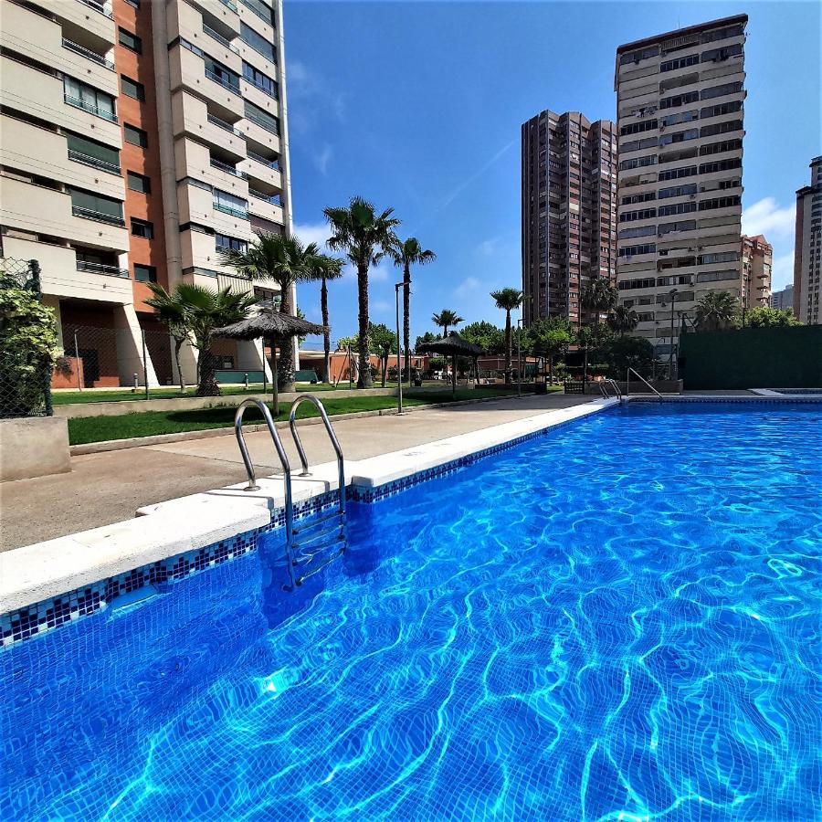 Parque Torre Sol Boutique Apartment 12 Floor , Free Parking, Wi-Fi, Pool, Benidorm Esterno foto