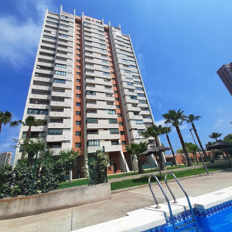 Parque Torre Sol Boutique Apartment 12 Floor , Free Parking, Wi-Fi, Pool, Benidorm Esterno foto